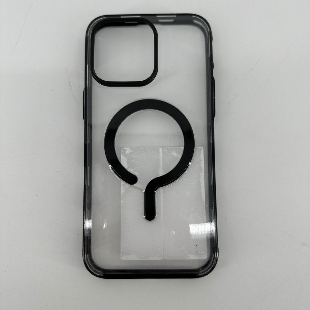 dbrand Ghost Case 1.0 for iPhone 15 Pro Max Clear MagSafe Discontinued Black Rim